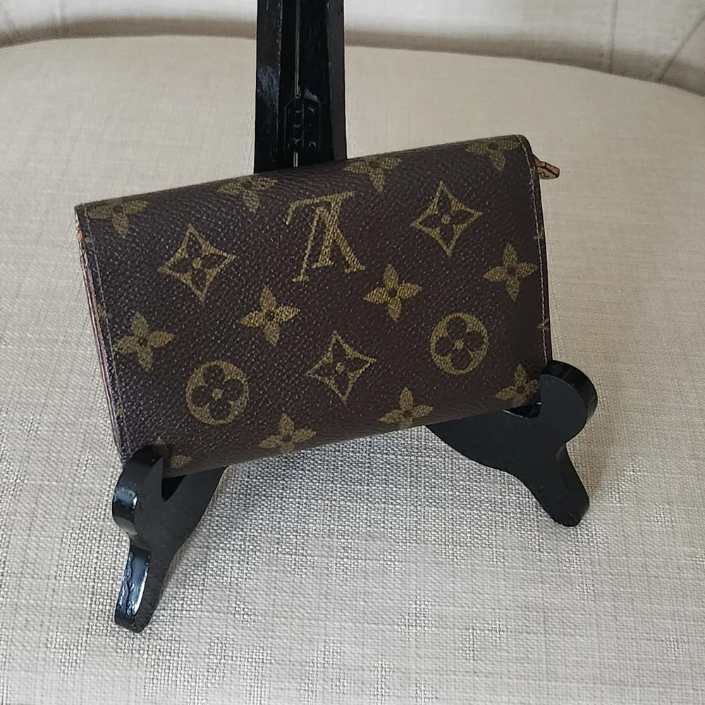 Louis Vuitton Vintage Monogram Porte Monnaie Tresor Bifold Wallet - Picture 2 of 16